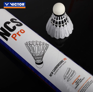 Pelota de Bádminton Victory NCS Carbon Sound Pro para <span class=keywords><strong>Cancha</strong></span> Artificial, Duradera, Estable, Precisa y con Peso Reglamentario - Product Image 4