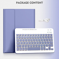 Yeni iPad Pro 11 İnç Kılıf Kablosuz USB Tam Boy Ayrılabilir Klavye Kalem Tutucu Ultra İnce Darbeye Dayanıklı Toz Geçirmez Silikon