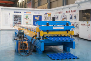 FORWARD Großhandels preis Glasierte Fliesen form maschine Stufen fliesen Rollen form maschinen Glasierte Fliesen herstellungs maschine - Product Image 3