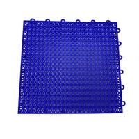 Baldosas Deportivas de PP de Doble Capa con Sistema de Enclavamiento de Diamantes de 1 Pie para Canchas de Baloncesto/Voleibol/Bádminton/Pickleball ASF-03