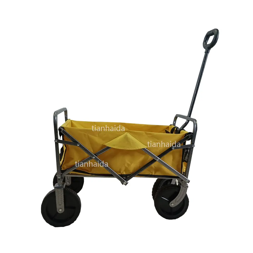 Tianhaida ráp món quà toa xe cho trẻ em tất cả các địa hình tiện ích xe đẩy Giỏ hàng mini gấp trẻ em giỏ hàng vườn sân công cụ đồ chơi giỏ hàng