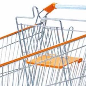 Highbright Supermarkt Amerikaanse Standaard Winkelwagentje Staal Materiaal Karretje <span class=keywords><strong>100L</strong></span> - Product Image 3