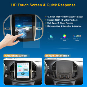 Autoradio 12,1 pouces pour Benz VITO/Metris 2016- Lecteur multimédia de voiture Android avec système de navigation GPS 4G LTE WIFI DSP - Product Image 2