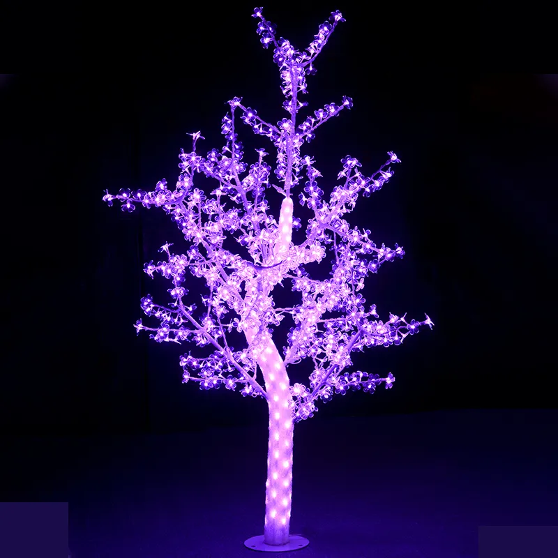 Modieuze Outdoor Ip65 Led Crystal Cherry Bloesem Boom Licht Warm Wit Groen Met 24V 110V 220V Kerstversiering Tuinen