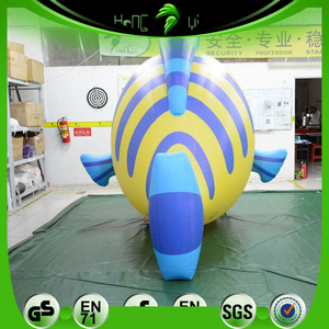 Vente Flash : Mascotte Gonflable Publicitaire Personnalisée en PVC, Poisson Tropical Géant Volant Jaune <span class=keywords><strong>Clown</strong></span> pour Décoration de Parc à Thème Océanique - Product Image 6