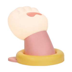 Rechargeable USB LED Atmosphere Lamp 3 Brightness Levels Modern Cat <strong>Paw</strong> Design for Bedroom Living Room Nightstand Bedside ABS - Product Image 1