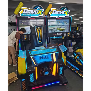Coin operated <b>amusement</b> game Racing simulator for game center Arcade coin pusher <b>machine</b> Commercial game center equipment - Product Image 4