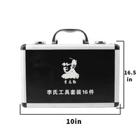 Outils de décodage de serrures de voiture LISHI 16 pièces 2-en-1 avec valise