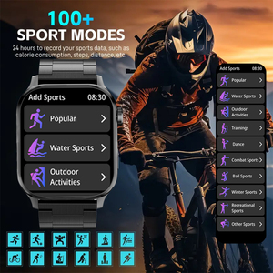 Senbono Đồng hồ thông minh mới G93 Đồng hồ thông minh đồng hồ đeo tay theo dõi nhịp tim cuộc gọi BT chống nước thể thao màn hình vuông cho Nam Đồng hồ thông minh OEM ODM - Product Image 5