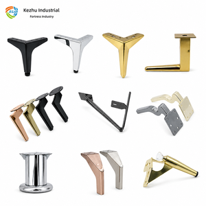 Pieds de table et de <span class=keywords><strong>canapé</strong></span> en alliage chromé, durables, pour mobilier de bureau, salon, chambre, salle à manger, hôpital, cuisine - Vente chaude - Product Image 4