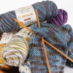 Rouleaux de fil fantaisie en <span class=keywords><strong>laine</strong></span> teinte multicolore de 100 g, mélange de <span class=keywords><strong>laine</strong></span> et d'acrylique, tricot à la main, crochet, couture, antistatique, écologique - Product Image 2