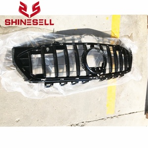 กระจังหน้า GT R <span class=keywords><strong>Panamericana</strong></span> ใหม่สำหรับรถยนต์เมอร์เซเดส-เบนซ์ ซีแอลเอ คลาส W118 ปี 2020 สีดำ - Product Image 4