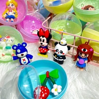 Vente en gros de figurines en capsule Gashapon/Gachapon en plastique de 75 mm et 100 mm, jouets en boîte surprise avec poupée de dessin animé