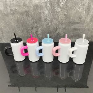 Custom Logo 16 Oz Stainless Steel White Sublimation Tumbler Can Mugs Uv Dtf <b>Wraps</b> for <b>Vinyl</b> - Product Image 2