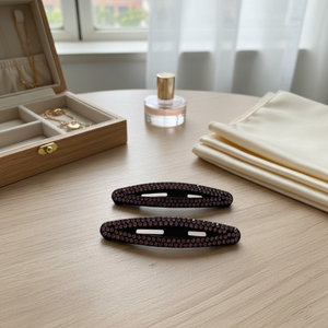 Tendance Mode Simple Élégant Snap Clips Étoile Strass Perlé Cristal Bec De Canard Cheveux Décoration Offre Spéciale En Gros - Product Image 3