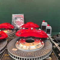 Kit de freinage avant 6 pistons et arrière 4 pistons pour Mercedes-Benz G500 G63 AMG W463 W464 avec étriers de frein et disques perforés de 400 mm/380 mm