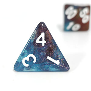 Jeu de 7 dés polyédriques millions d'étoiles du MDN personnalisés pour donjons et dragons Accessoires de jeux de rôle - Product Image 4