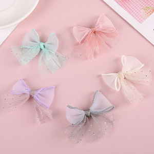 <strong>Small</strong> Eco-Friendly Satin <strong>Ribbon</strong> <strong>Bow</strong> Single Face Baby Hair Accessory 100% Polyester Organza Decorative - Product Image 6