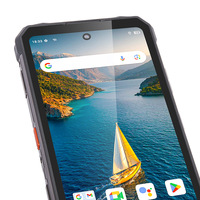 Teléfono Móvil Inteligente Desbloqueado con Pantalla LCD HD de 6.8 Pulgadas, Octa Core, 4G GSM LTE, Android 14, Resistente al Agua IP68, a Prueba de Golpes, con Cámara de Visión Nocturna para Exteriores