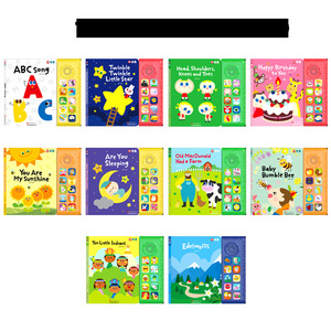หนังสือเสียงเพลงกล่อมเด็กภาษาอังกฤษ 100 บท พร้อมแผ่นเสียง ABS เข้าเล่ม<span class=keywords><strong>แบบ</strong></span> Perfect Binding พิมพ์ออฟเซ็ต ปกแข็งเคลือบฟิล์ม-มาตรฐาน SSS คัดสรรอย่างดี - Product Image 5