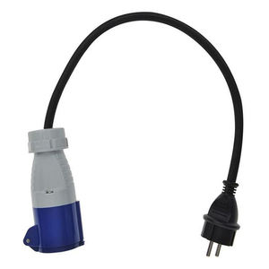 Enchufe CEE a enchufe Schuko adaptador de conector de cargador EV 3x1,5mm <span class=keywords><strong>Cable</strong></span> de extensión de alimentación - Product Image 4