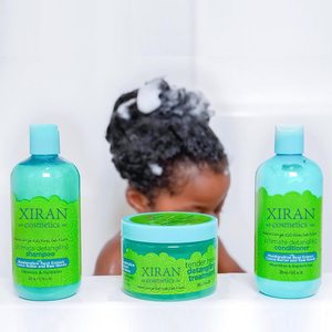 Sản Phẩm Chăm Sóc Tóc Xoăn Tự Nhiên Không Chứa Paraben Thử Nghiệm Động Vật Cho Trẻ Em Dầu Gội Và Dầu Xả Nhãn Hiệu Riêng Cho Trẻ Em Da Đen - Product Image 4