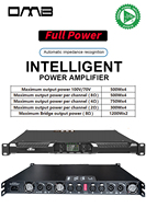 PFA3K4pro 2025 Offre Spéciale Audio professionnel classe D 4 canaux OLED affichage 500w amplificateur Audio Circuit imprimé