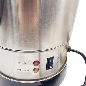 <span class=keywords><strong>Percolateur</strong></span> à café électrique en acier inoxydable à double protection, 50 tasses, pour la maison et l'hôtel, petit appareil de cuisine - Product Image 4
