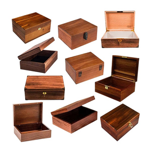 Memory Boxes Large Acacia <strong>Wood</strong> Gift <strong>Box</strong> with Lid <strong>Storage</strong> Jewelry Cigar Watch Bamboo Stash <strong>Box</strong> for Herbs Smoking Accessories - Product Image 2