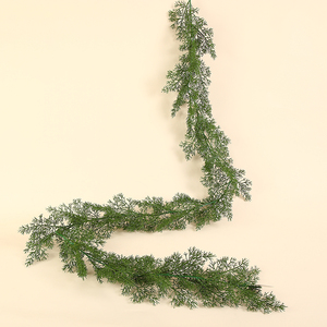 Plantas Artificiales de Ciprés de Aspecto Realista para Decoración Navideña, Guirnaldas Elegantes para el Hogar - Product Image 2