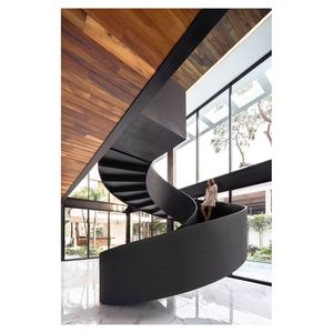 Conception rapide élégante d'<span class=keywords><strong>escalier</strong></span> incurvé par Prima <span class=keywords><strong>avec</strong></span> des options faites sur commande <span class=keywords><strong>de</strong></span> rayon pour l'<span class=keywords><strong>escalier</strong></span> grand d'entrées - Product Image 4