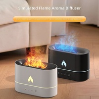 Nouveau diffuseur d'aromathérapie à flamme simulée alimenté par USB, pulvérisateur de parfum intelligent automatique, humidificateur compact pour chambre à coucher, diffuseur domestique