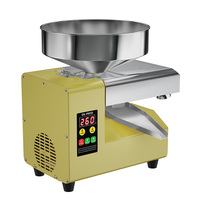 Pro-Grade R8S Smart froid et chaud pressage tournesol arachide sésame compatibilité jaune acier inoxydable corps presse Machine