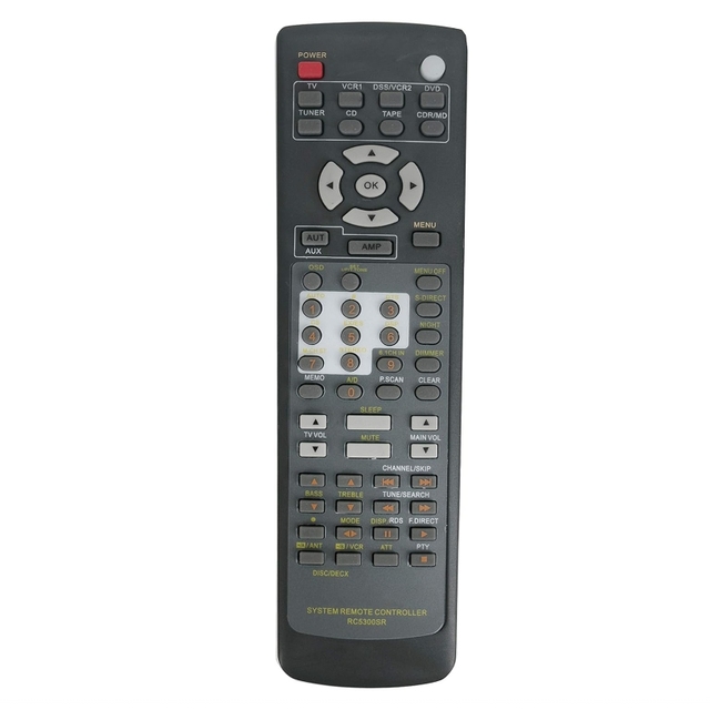 RC5300SR Replaced Remote Control Compatible with MARANTZ Audio System SR4200 SR4300 SR4400 SR5300