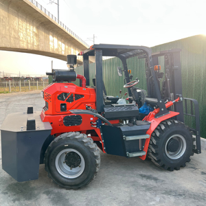 Montacargas Diésel Kaida KDJY50 de 5 Toneladas, Rentable, con Altura de Elevación de 3000-6000 mm, Cuatro Ruedas Articuladas, Venta Directa de Fábrica China - Product Image 1