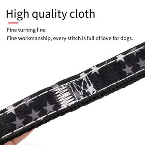 Tali Kekang Hewan Peliharaan Mewah Bahan Nilon & Poliester Berlapis, Dapat Disesuaikan, untuk <span class=keywords><strong>Golden</strong></span> Retriever, Dekorasi Personal, Gaya Fashion - Product Image 3