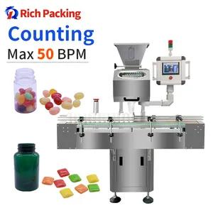 Máquina de embalagem e contagem de cápsulas de comprimidos Máquina de embalagem de comprimidos para contar comprimidos