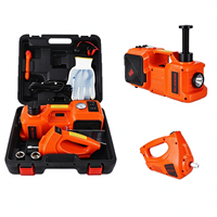 Kit de levage hydraulique multifonctionnel pour voiture avec clé électrique et lampe de poche, ensemble de réparation d'urgence pour le remplacement des pneus
