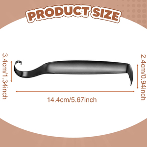 Herramienta multifuncional para recortar cerámica, raspador de doble cabezal, cuchillo de tallado, herramienta de reparación de piezas en bruto para modelado de arcilla - Product Image 2