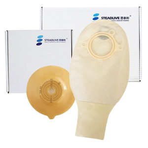 Stellar Ostomy Bag Convex <b>Base</b> 3023 Anorectal Fistula Stool Bag With Measurement Guide For Stoma Care - Product Image 4