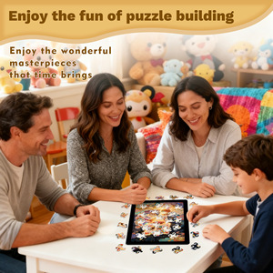Rompecabezas de Acrílico Transparente, Rompecabezas Plano Transparente, Juego de Desafío <span class=keywords><strong>Imposible</strong></span> para Adultos, Decoración del Hogar - Product Image 6