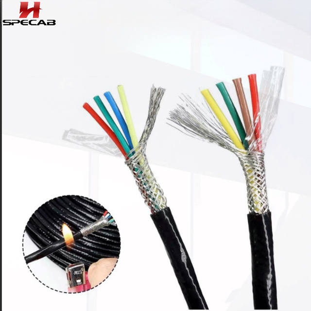 RVVP signal Sheath Wire Multi-core Control Cable Outdoor Monitoring Shielding Wire Fireproof Flame-retardan