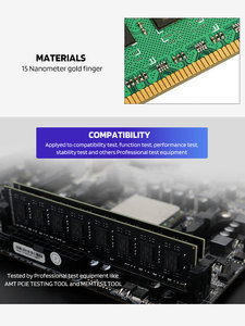 อะไหล่คอมพิวเตอร์ แรม DDR4 4GB 8GB 16GB 2133/2400/2666/3200MHz ECC สำหรับเดสก์ท็อป แรม 8GB DDR4 สำหรับเดสก์ท็อป แรม DDR4 รองรับ ECC มีสินค้าในสต็อก แรม DDR4 4GB - Product Image 2