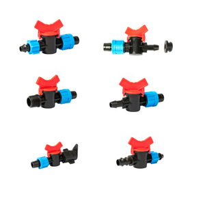 Tưới nhỏ giọt phụ kiện nhỏ giọt dòng băng ống nối 16mm Micro thủy lợi Băng phụ kiện PE Mini Van - Product Image 4