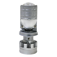 Nouveau projecteur LED miniature A15 haute puissance 68W 6800LM, lentille 6000K 12V IP68 étanche, phare LED automobile avec faisceau haut/bas pour voiture