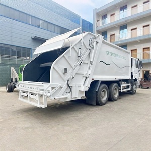 Camion compacteur de déchets Shacman 6X4 20CBM, camion à ordures à chargement arrière - Product Image 3