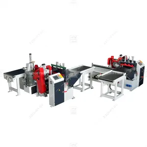 Otomatis Finger Joint Shaper Full Auto Veneer Finger Joint Line Mesin untuk 3-6M Finger Joint Mesin