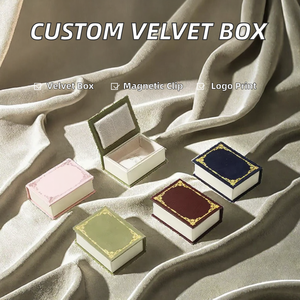 EVERWIN Luxury Paper Jewelry <b>Boxes</b> Magnetic Closure Flip Ring Earrings <b>Necklaces</b> <b>Gift</b> Box Jewelry Packaging Wholesale Custom - Product Image 2