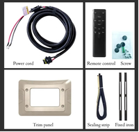 Climatiseur de toit DC 9700 BTU 12V 24V à économie d'énergie, refroidissement robuste pour camions, caravanes, véhicules d'ingénierie