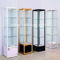 Usine Prix Mur Vitrine multicouche Vitrina Vitrine Vitrine D'affichage En Verre pour Produits avec Serrure